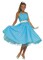 The Costume Center Blue and White Summer Daze 50s Adults Women's Halloween Costume - One Size